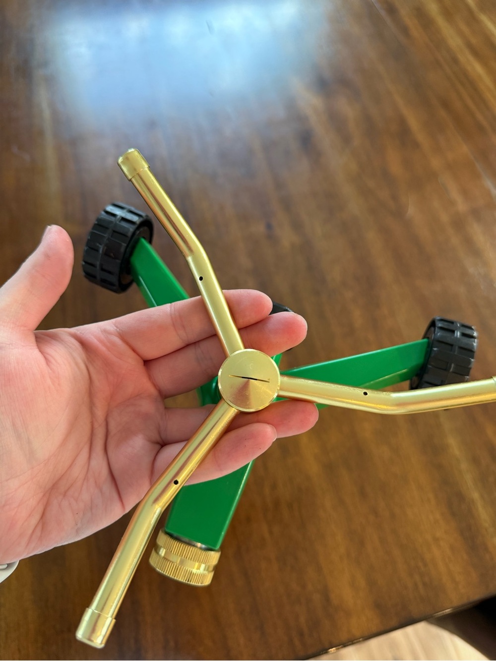 Restmo 3-arm metal rotary sprinkler - Picture 5 of 6